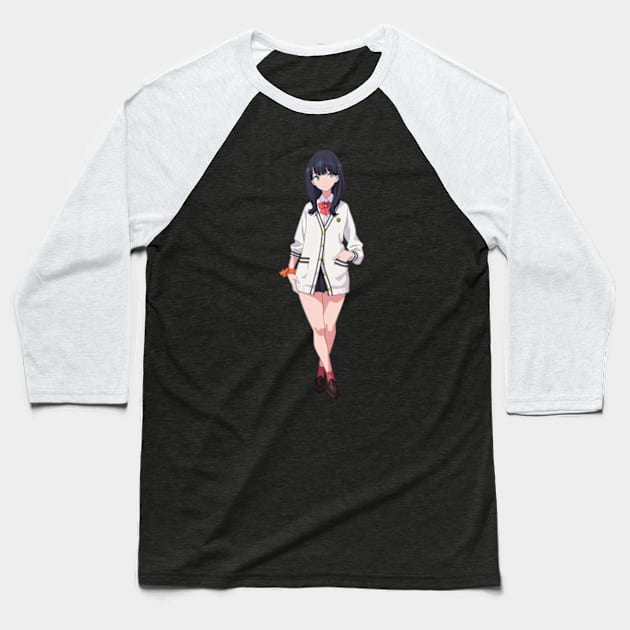 Rikka Takarada Ssss gridman Baseball T-Shirt by ZarenBeck